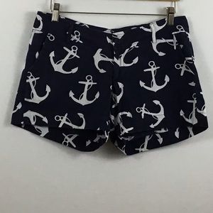 Preppy Girl Palm Beach Shorts - Preppy Girl Palm Beach Nautical Shorts Navy Preppy Girl Palm Beach Shorts - Preppy Girl Palm Beach Nautical Shorts Navy